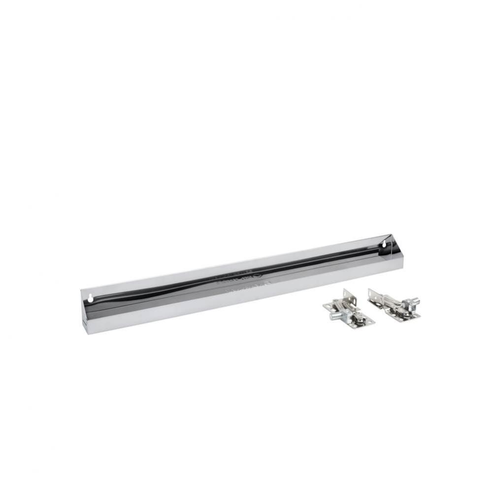 Stainless Steel Tip-Out Trays for Sink Base Cabinets w/Soft Close Hinges