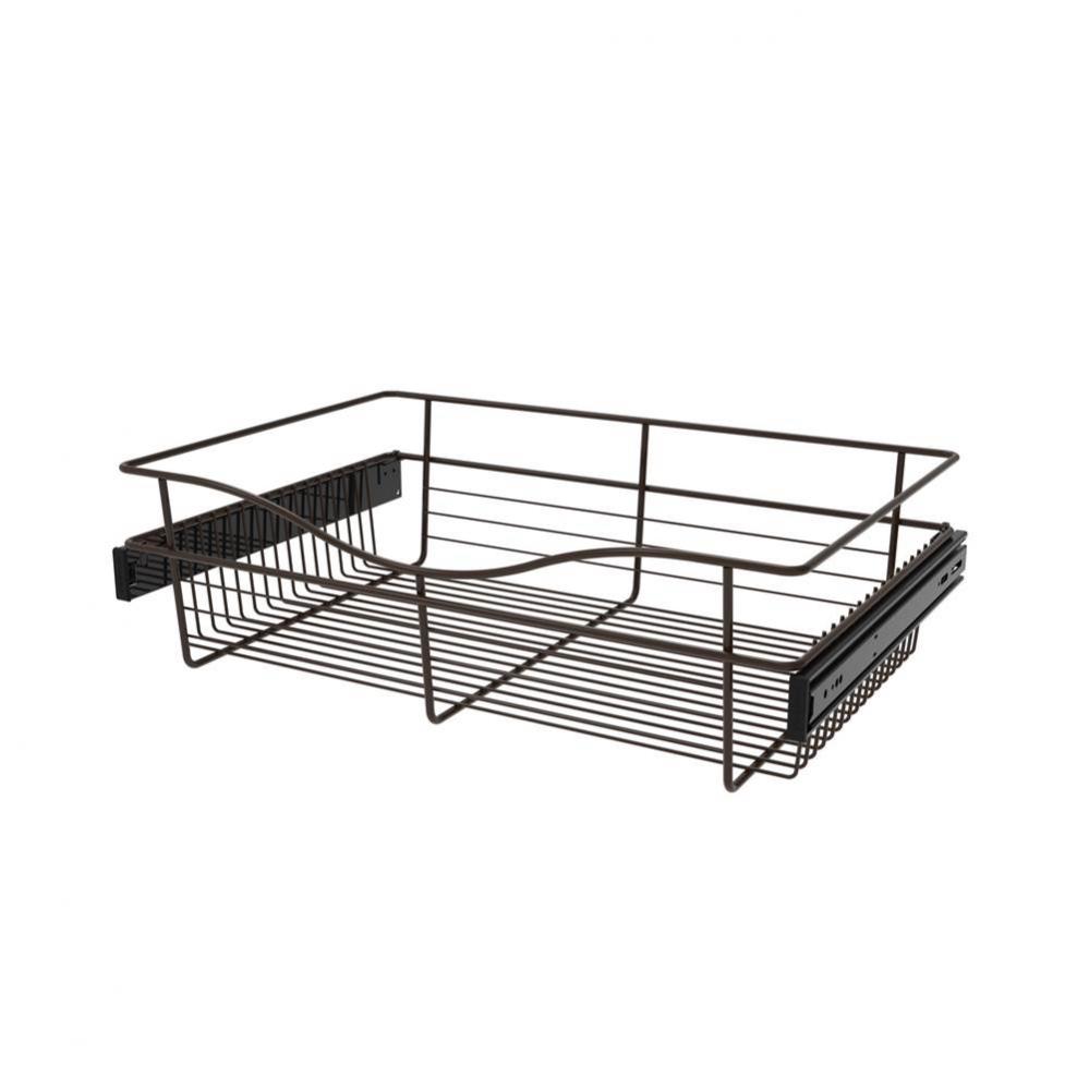 24'' W Closet Basket for Custom Closet Systems