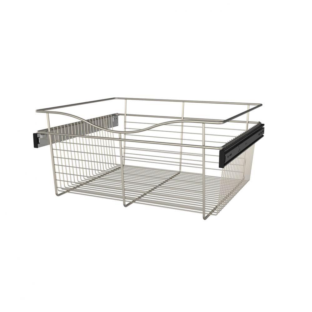 24'' W Closet Basket for Custom Closet Systems