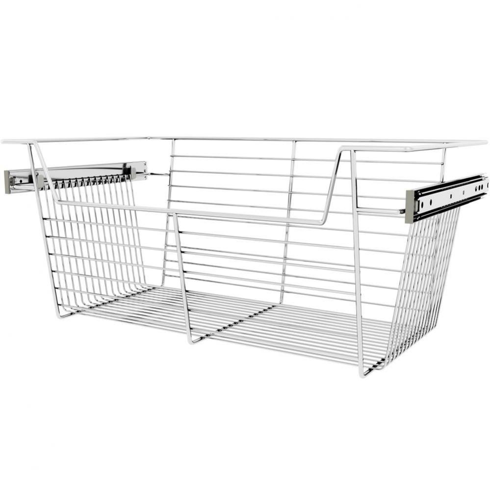 24'' W Closet Basket for Custom Closet Systems