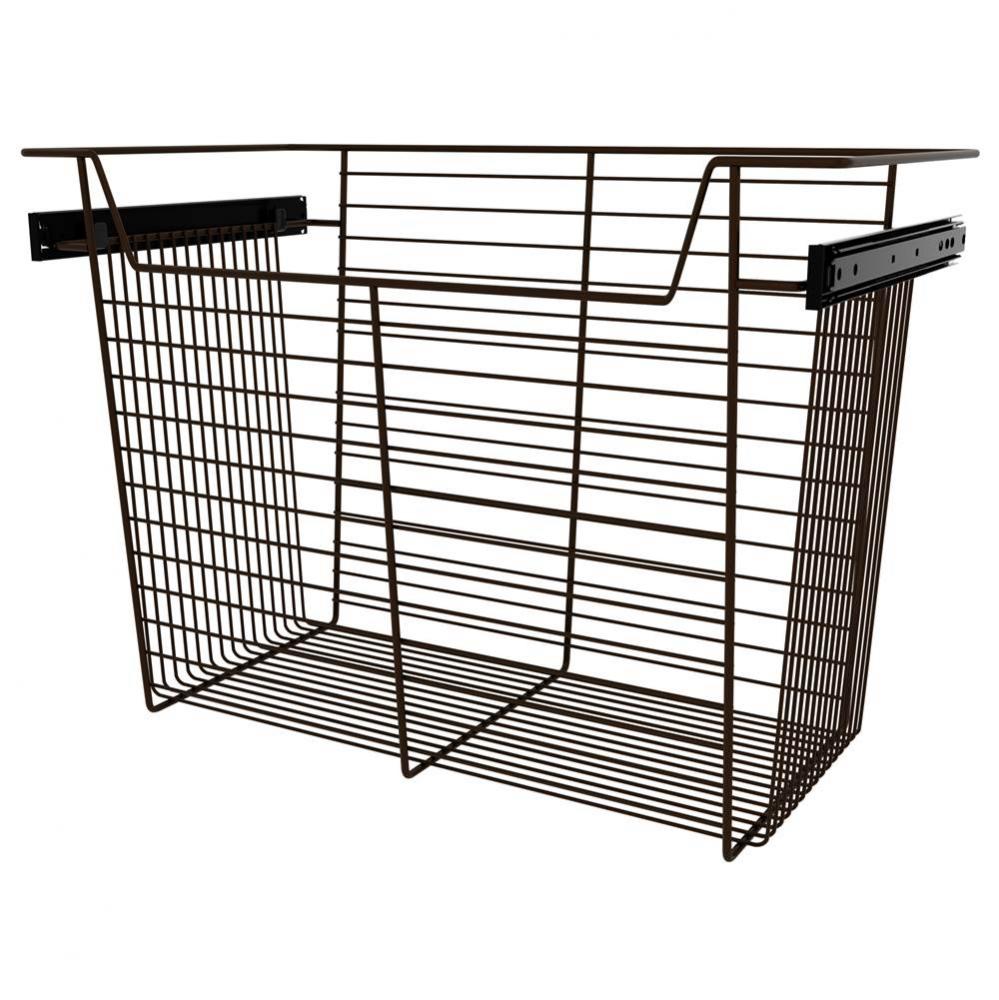 24'' W Closet Basket for Custom Closet Systems