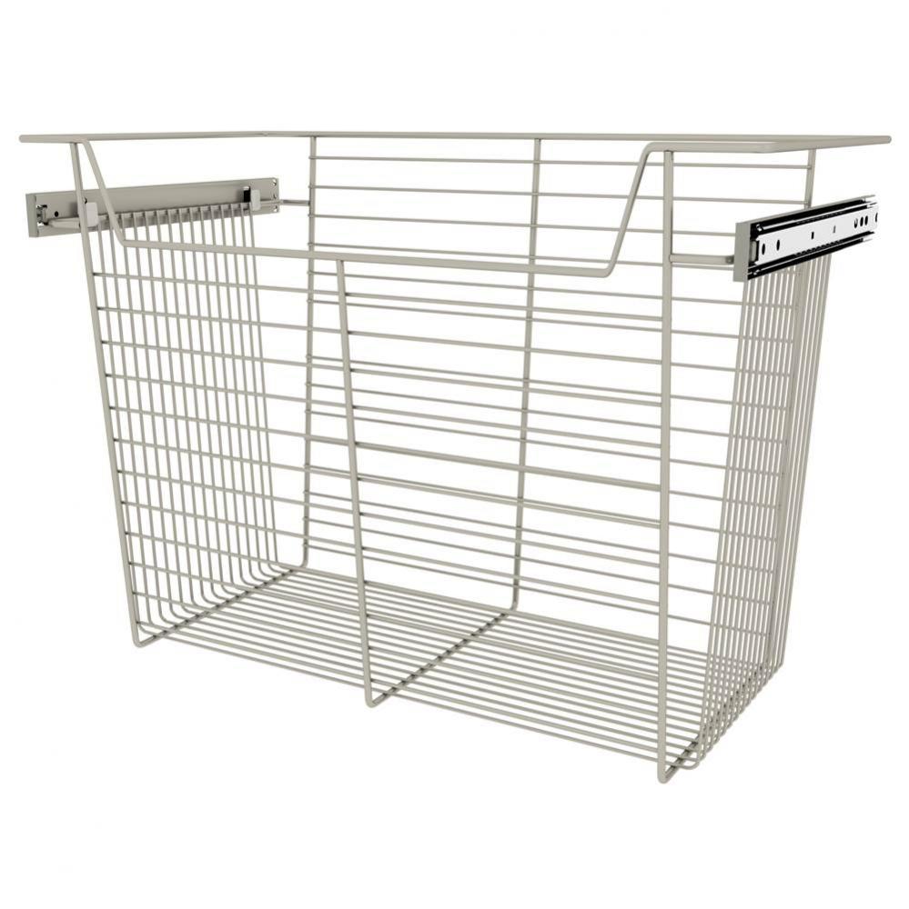 24'' W Closet Basket for Custom Closet Systems