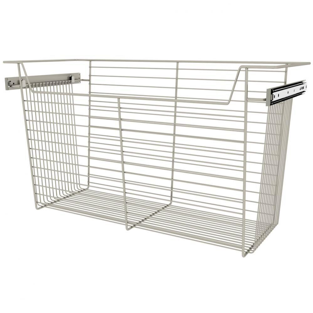 30'' W Closet Basket for Custom Closet Systems