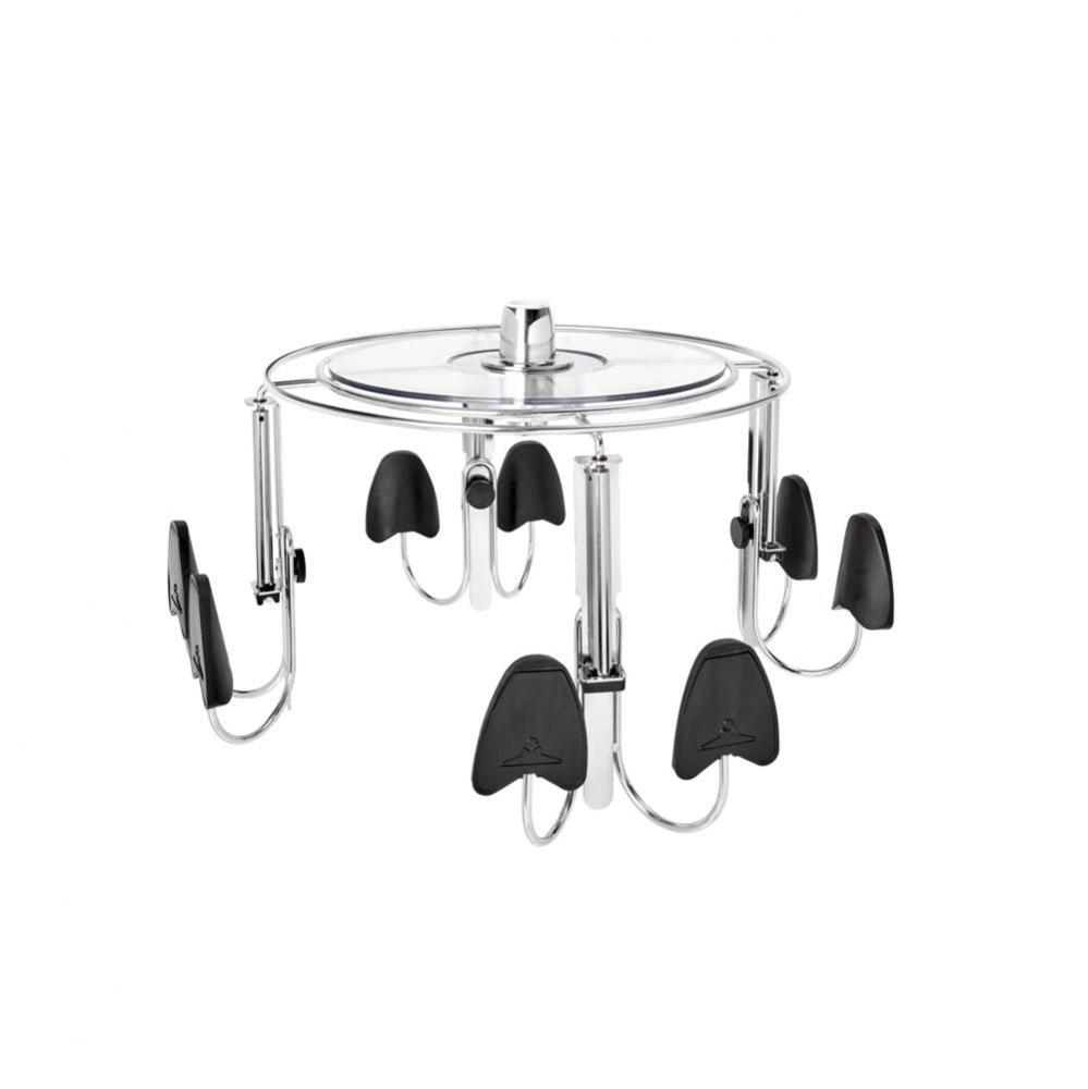 Lazy Shoezen Rotating Men's Shoe Organizer for Custom Closet Systems