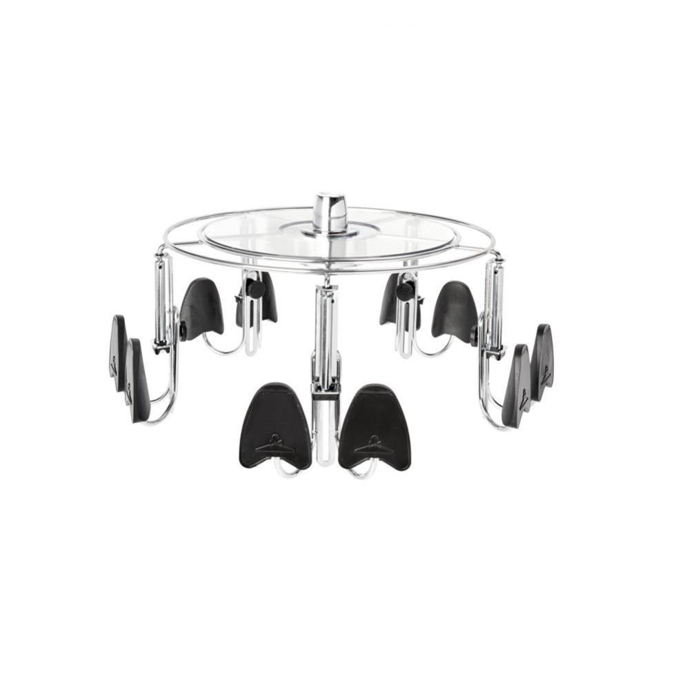 Lazy Shoezen Rotating Women's Shoe Organizer for Custom Closet Systems