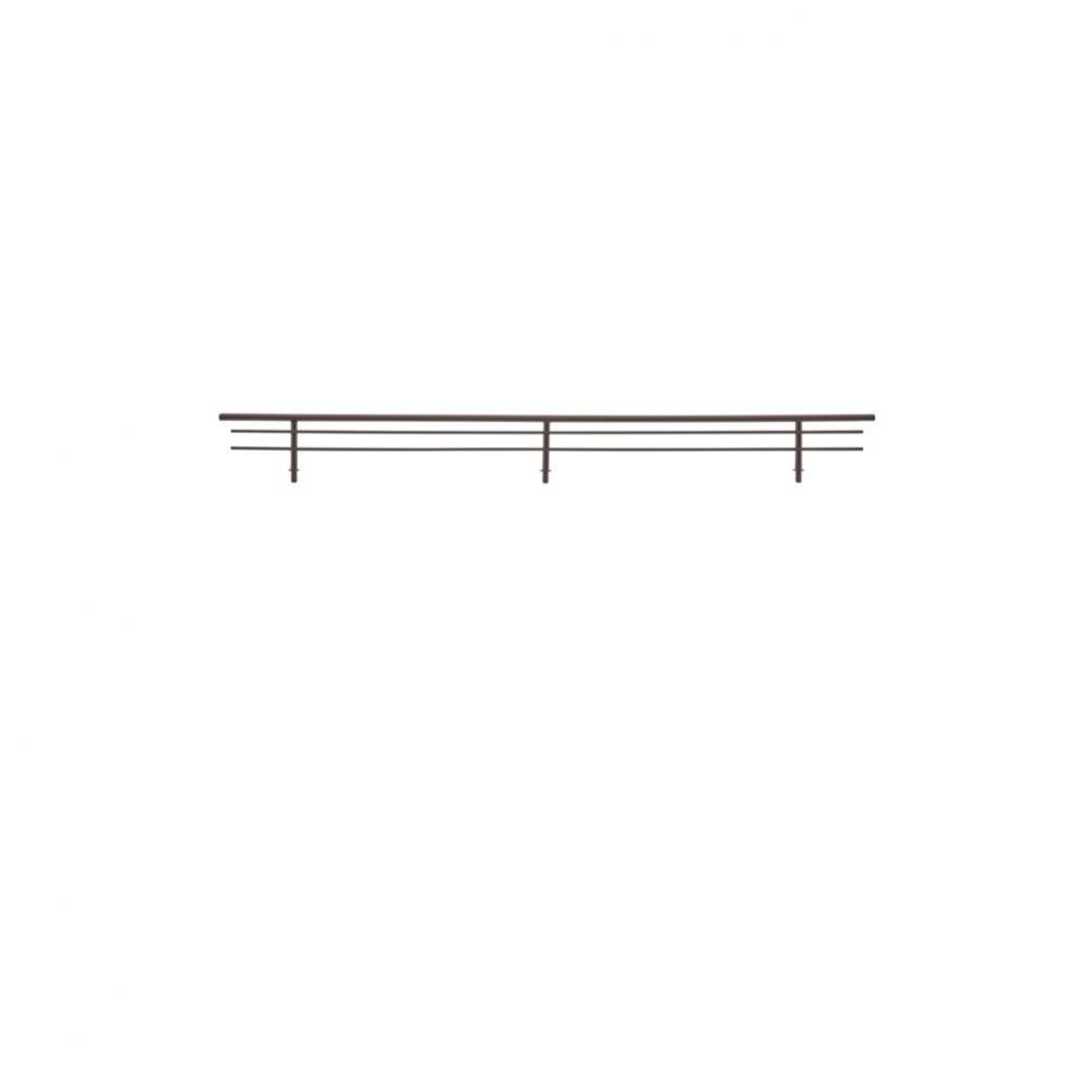 23 in Oil Rubbed Bronze Wire Shoe Rail