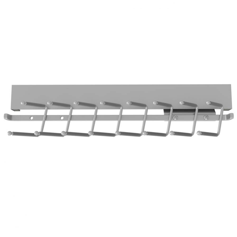 Sidelines Sliding Tie Rack for Custom Closet Systems