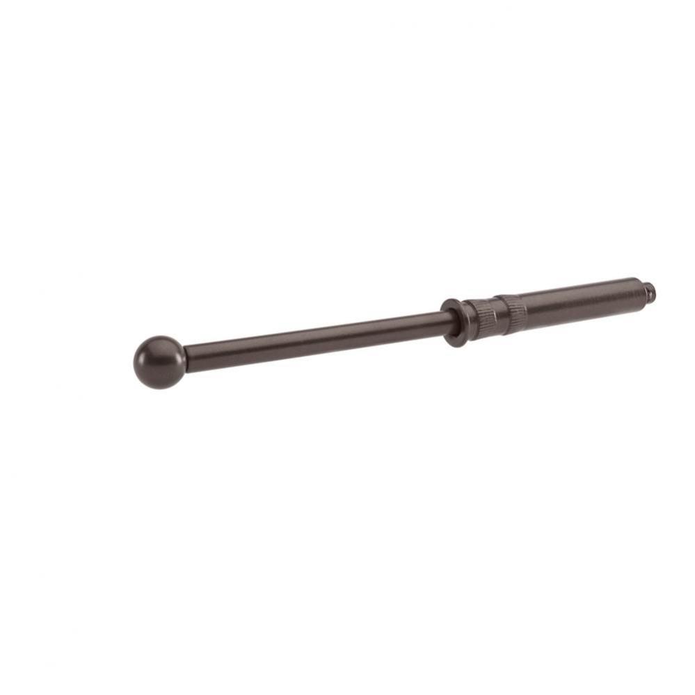 Sliding Valet Rod Shelf Insert for Custom Closet Systems
