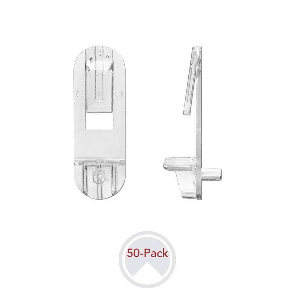 Polymer Locking Shelf Clips