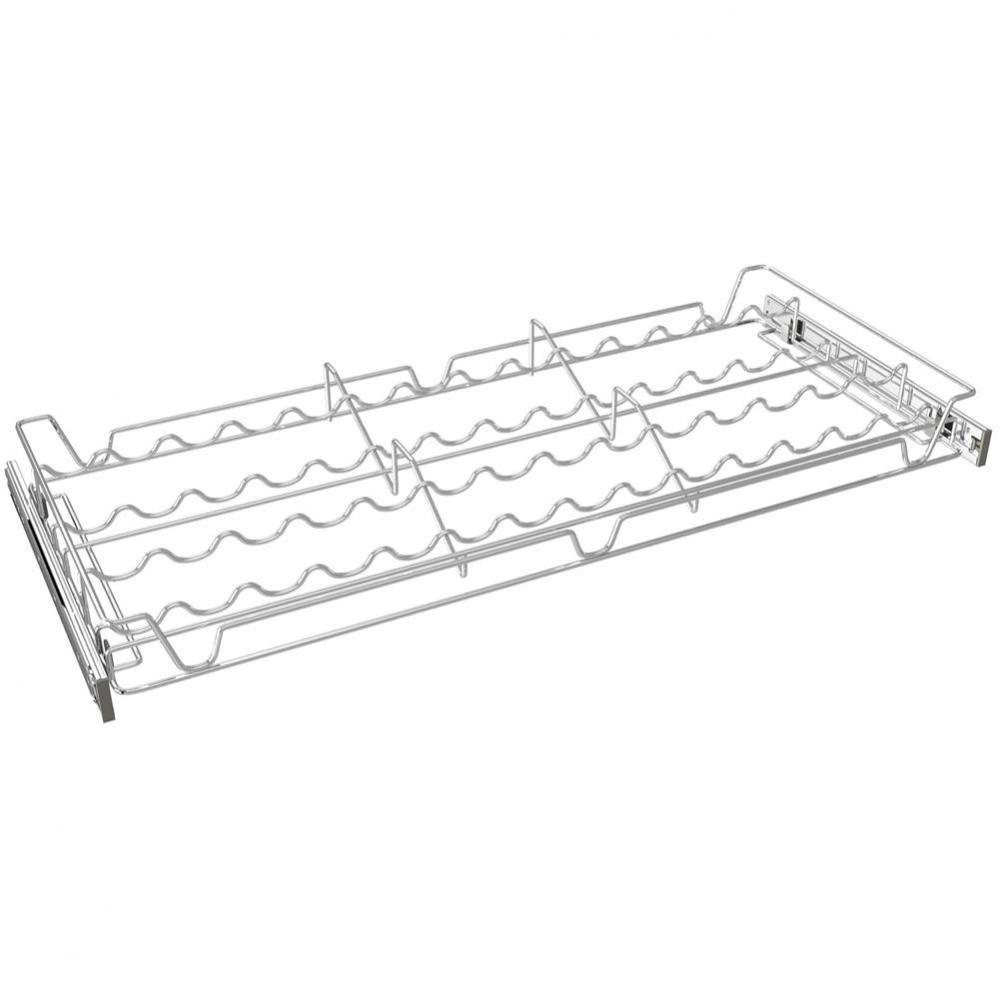 Deluxe Pull Out Pantry Spice Organizer for Custom Walk-In Pantry Storage