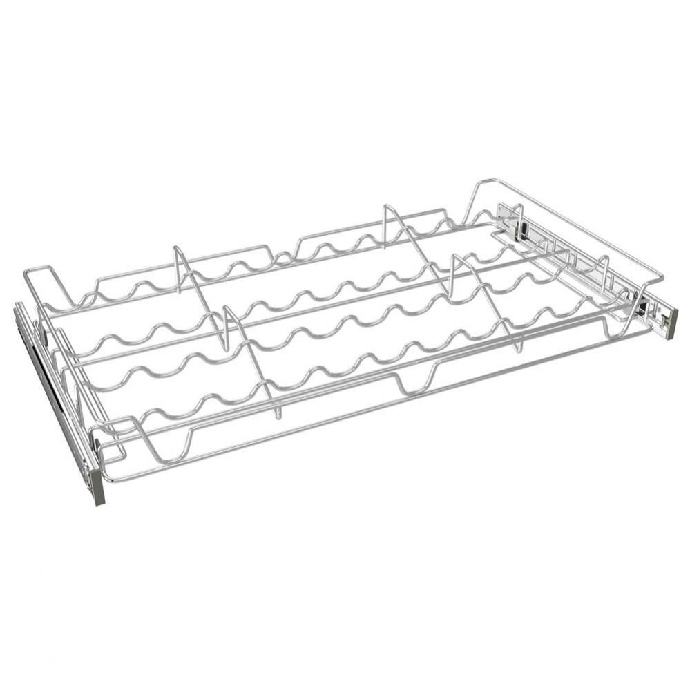 Deluxe Pull Out Pantry Spice Organizer for Custom Walk-In Pantry Storage