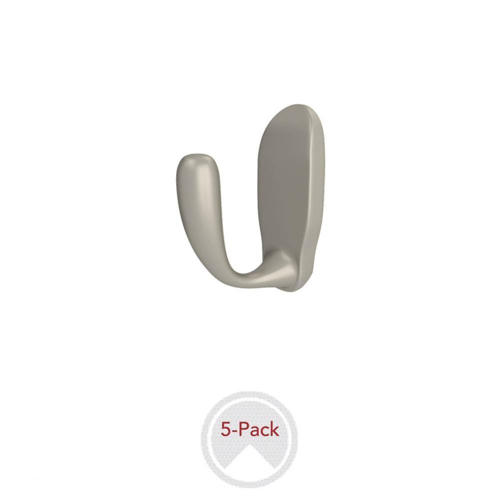Decorative Wall/Closet Panel Hook (5 pack)