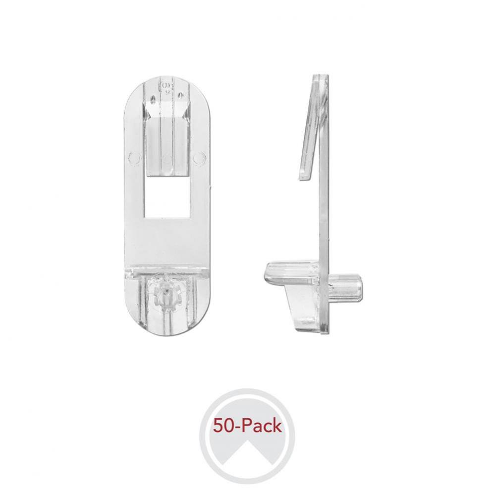 Polymer Locking Shelf Clips