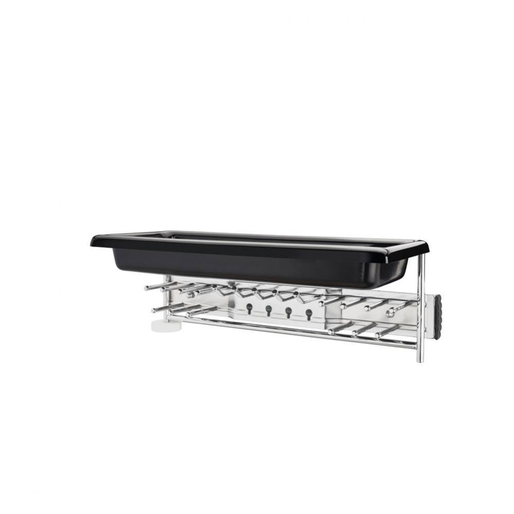 Tie/Belt Rack w/Tray