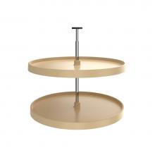 Rev-A-Shelf 3072-28-15-52 - Value Line Polymer Full-Circle 2-Shelf Lazy Susans for Base Cabinets