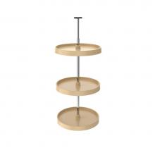 Rev-A-Shelf 3073-18-15-536 - Value Line Polymer Full-Circle 3-Shelf Lazy Susans for 39'' to 42'' H Corner W