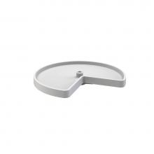 Rev-A-Shelf 3471-24-11-52 - Value Line Polymer Kidney Lazy Susan Shelf for Corner Base Cabinets