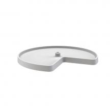 Rev-A-Shelf 3471-28-11-52 - Value Line Polymer Kidney Lazy Susan Shelf for Corner Base Cabinets