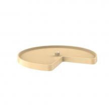 Rev-A-Shelf 3471-28-15-52 - Value Line Polymer Kidney Lazy Susan Shelf for Corner Base Cabinets