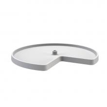 Rev-A-Shelf 3471-32-11-52 - Value Line Polymer Kidney Lazy Susan Shelf for Corner Base Cabinets