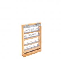 Rev-A-Shelf 432-VF26SC-3 - Wood Vanity Base Filler Pull Out Organizer for New Vanity Applications w/Soft Close