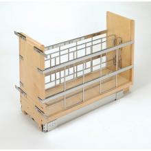 Rev-A-Shelf 447-BCBBSC-8C - Wood Bakeware Pull Out Organizer w/BB Soft Close