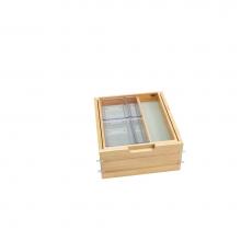 Rev-A-Shelf 4VDOT-419FLSC-1 - Wood Vanity Cabinet Replacement Two Tier Drawer System w/Soft Close
