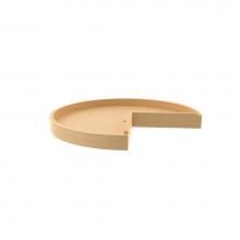 Rev-A-Shelf 4WLS901-24-52 - Wood Pie Cut Lazy Susan Shelf for Corner Base Cabinets