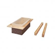 Rev-A-Shelf 4WV-15MP - Woven Pull Out Baskets for Kitchen Base Cabinets