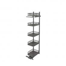 Rev-A-Shelf 5374-18FL-FOG - Solid Surface Swing Out Pantry for Tall Pantry Cabinets