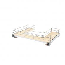 Rev-A-Shelf 5386-30BCSC-MP - Solid Surface U-Shape Pull Out Organizer for Sink Base Cabinets w/Soft Close