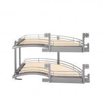 Rev-A-Shelf 582-18-RMP - Contemporary Curve Pull Out Organizer for a Blind Corner Cabinet
