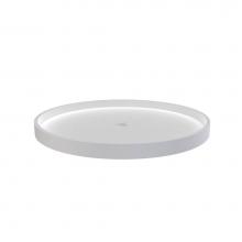 Rev-A-Shelf 6071-28-11-52 - Polymer Full-Circle 1-Shelf Lazy Susan Shelf for Corner Base Cabinets