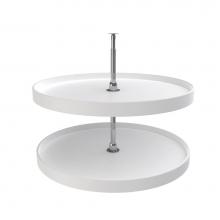 Rev-A-Shelf 6072-32-11-52 - Polymer Full-Circle 2-Shelf Lazy Susan for Corner Base Cabinets
