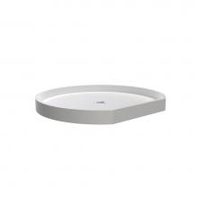 Rev-A-Shelf 6271-22-11-52 - Polymer D-Shape Lazy Susan Shelf for Corner Wall Cabinets
