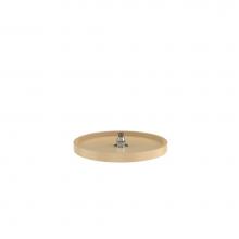 Rev-A-Shelf 6621-18-15-52 - Polymer Full Circle 1-Shelf Lazy Susan w/Bottom Mount Rotating Post for Corner Wall Cabinets
