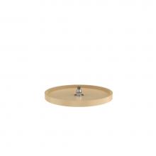 Rev-A-Shelf 6621-20-15-52 - Polymer Full Circle 1-Shelf Lazy Susan w/Bottom Mount Rotating Post for Corner Wall Cabinets
