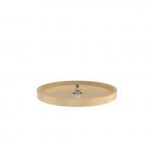 Rev-A-Shelf 6621-24-15-52 - RAS Polymer Full Circle Single Shelf Lazy Susan w/Bottom-Mount Hardware for Corner Base Cabinets