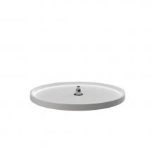 Rev-A-Shelf 6621-28-11-52 - Polymer Full Circle 1-Shelf Lazy Susan w/Bottom Mount Rotating Post for Corner Base Cabinets