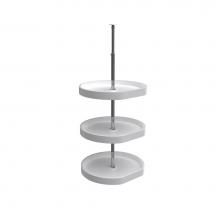 Rev-A-Shelf 7013-20-11-526 - Polymer D-Shape 3-Shelf Lazy Susans for 38'' H Corner Wall Cabinets