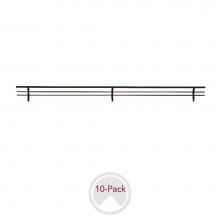 Rev-A-Shelf CSRSL-24BZ-10 - Sidelines Closet Shoe Rail for Custom Closet Systems (10 pack)