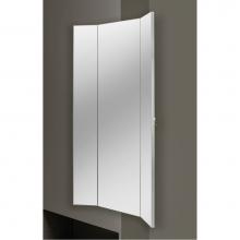 Rev-A-Shelf CMTWSL-1448-SM-1 - Rotate and Slide Tri-Mirror for Custom Closet Systems