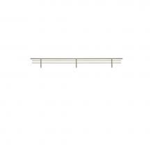 Rev-A-Shelf CSR-23SN-10 - Closet Shoe Rail for Custom Closet Systems (10 pack)