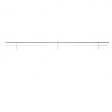 Rev-A-Shelf CSR-35CR-10 - Closet Shoe Rail for Custom Closet Systems (10 pack)