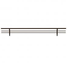 Rev-A-Shelf CSRSL-18BZ-1 - Sidelines Closet Shoe Rail for Custom Closet Systems