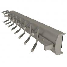 Rev-A-Shelf CSWTRSL-14-SN-1 - Premier Pull Out Swivel Tie Rack for Custom Closet Systems