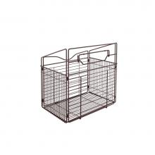 Rev-A-Shelf CTOHB-211319-ORB-52 - Steel Tilt Out Hamper for Custom Closet Systems
