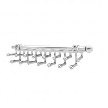 Rev-A-Shelf CTR-14-CR - Sliding Tie Rack for Custom Closet Systems