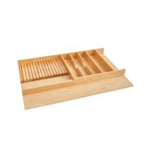 Rev-A-Shelf 4WUTKB-36SH-1 - Wood Trim to Fit Shallow Utility/Knife Block Drawer Insert Organizer