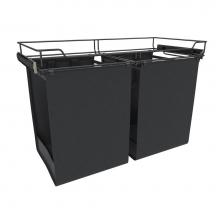 Rev-A-Shelf CSOHSL-30-1 - Canvas Pull Out Hamper for Custom Closet Systems
